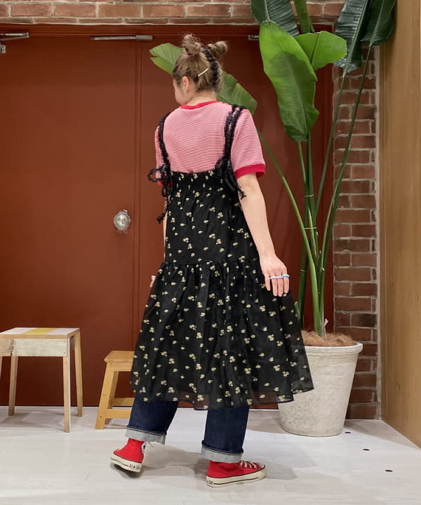 優意さんの「BEAMS WOMEN｜orSlow × BEAMS BOY / 別注 No.8 RIDGID DENIM」を使ったコーディネート