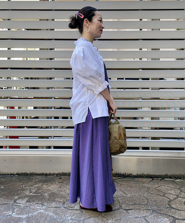 コウリキ　マミさんの「BEAMS WOMEN｜BRIEFING &times; BEAMS BOY / 別注 ヘルメット バッグ」を使ったコーディネート