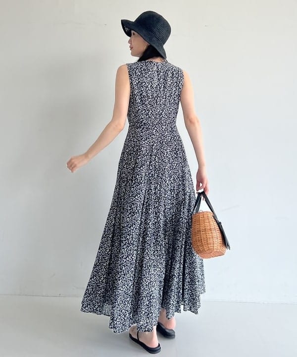 隈元 楓さんの「BEAMS WOMEN｜GRILLO / ペーパー クロシェハット」を使ったコーディネート