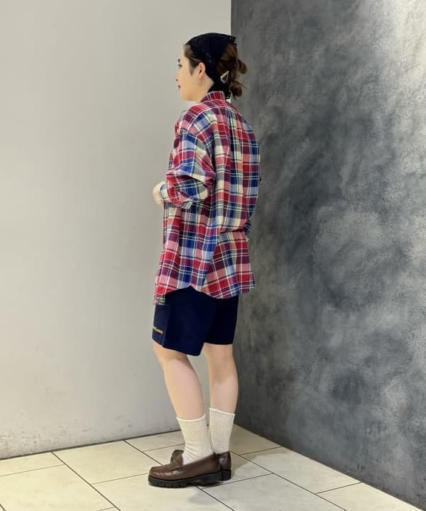 吉野 多恵さんの「BEAMS WOMEN｜FRUIT OF THE LOOM × BEAMS BOY / 2PACK TEE」を使ったコーディネート