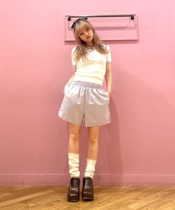 コスゲさんの「BEAMS WOMEN｜FILA × Ray BEAMS / 別注 40-LOVE トランクス」を使ったコーディネート