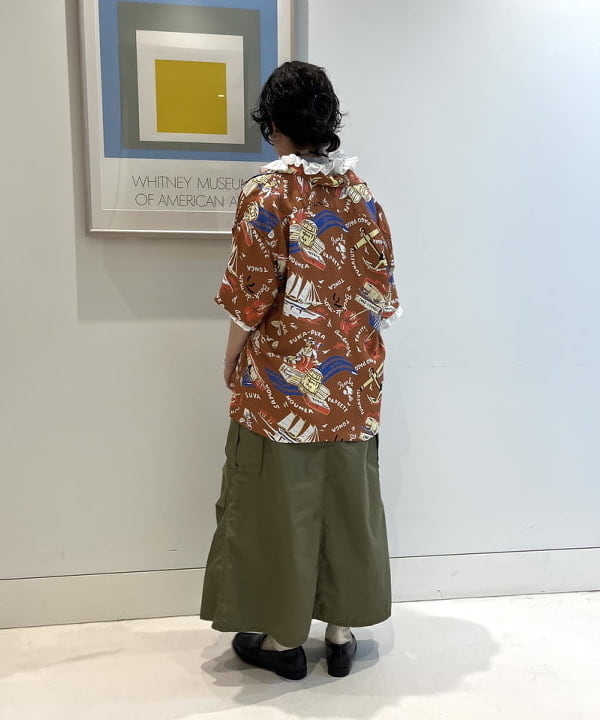 しもつまさんの「BEAMS WOMEN｜ボーイ ベーシック Tシャツ」を使ったコーディネート