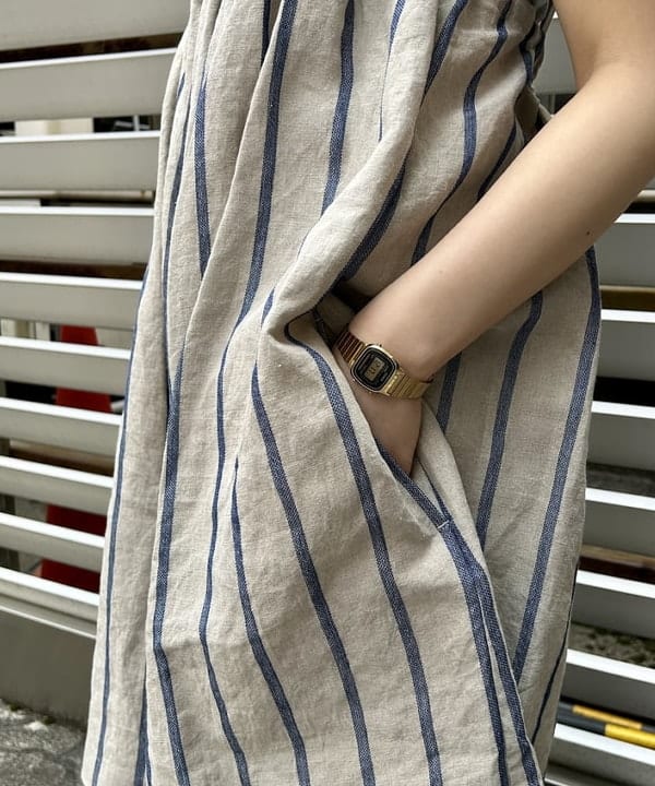 ナツハさんの「BEAMS WOMEN｜ボーイ ベーシック Tシャツ」を使ったコーディネート