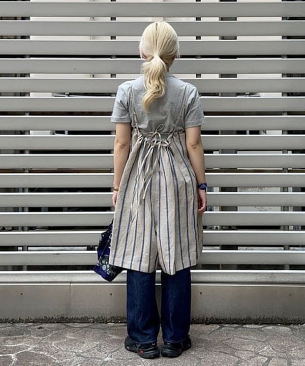 ナツハさんの「BEAMS WOMEN｜ボーイ ベーシック Tシャツ」を使ったコーディネート