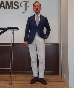 BEAMS F (BEAMS F)NEW EASY ANGELICO Linen Wool Solid Jacket