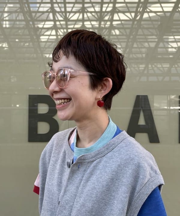 矢野(青木)優香さんの「BEAMS WOMEN｜BEAMS BOY /?スラブジャージー クレイジー ショートスリーブ Tシャツ」を使ったコーディネート