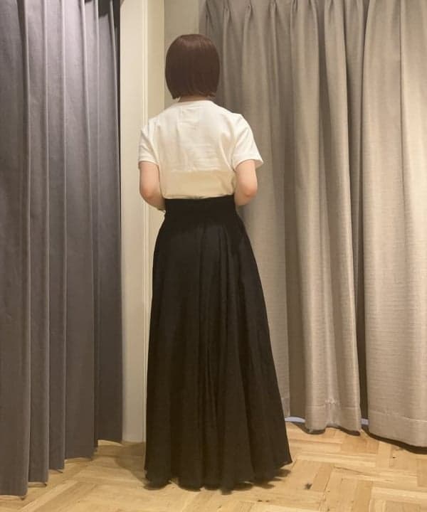 中川　ゆららさんの「BEAMS WOMEN｜AK+1 / ベーシック Tシャツ」を使ったコーディネート
