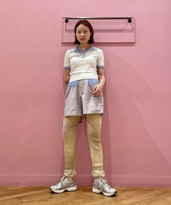 水野 萌香さんの「BEAMS WOMEN｜FILA × Ray BEAMS / 別注 40-LOVE ポロシャツ」を使ったコーディネート