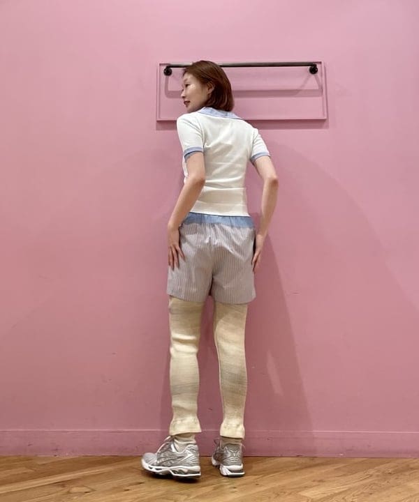 水野 萌香さんの「BEAMS WOMEN｜FILA × Ray BEAMS / 別注 40-LOVE ポロシャツ」を使ったコーディネート