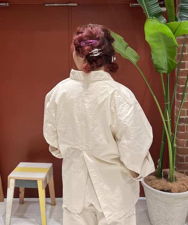 エノモト アミさんの「BEAMS WOMEN｜Lee × maturely / 別注 Twill Loco Jacket」を使ったコーディネート