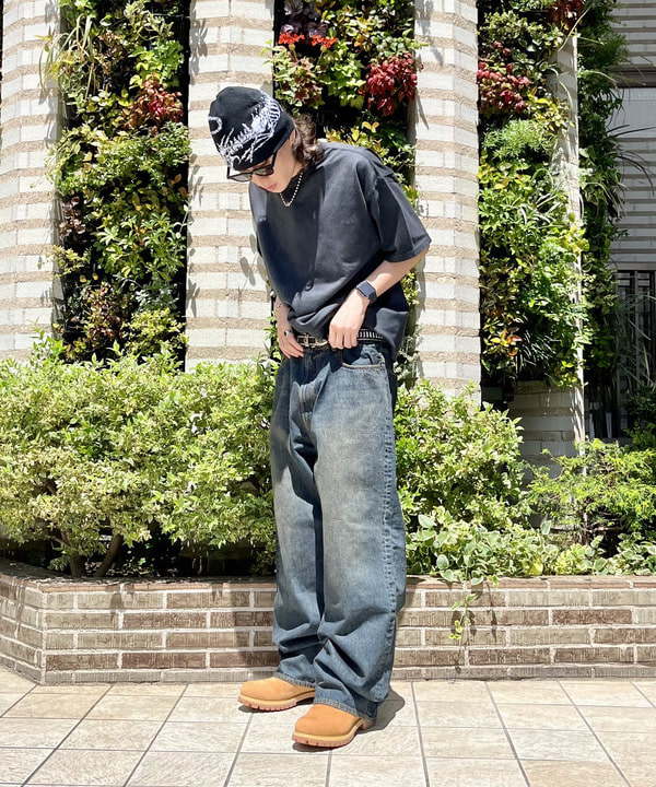 こたろうさんの「BEAMS WOMEN｜BEAMS / ワイドフィット デニムパンツ」を使ったコーディネート