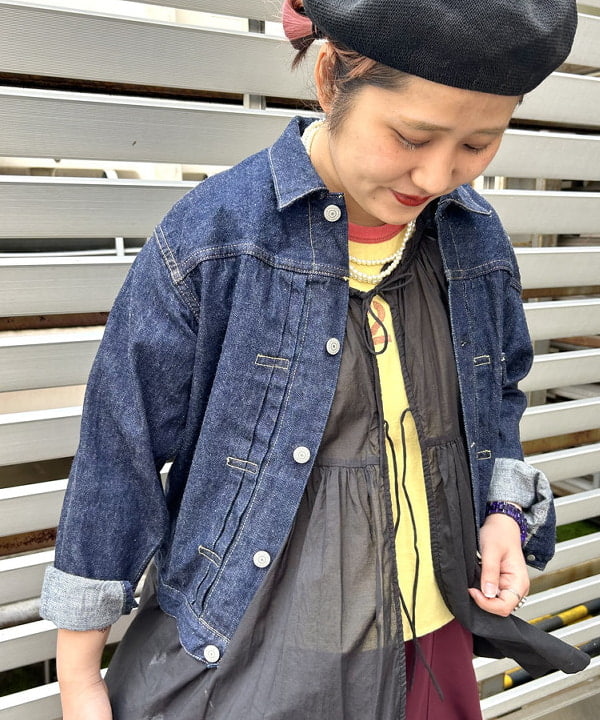 Kyooka Sayakaさんの「BEAMS WOMEN｜orSlow &times; BEAMS BOY / 別注 Monroe Jacket Special」を使ったコーディネート
