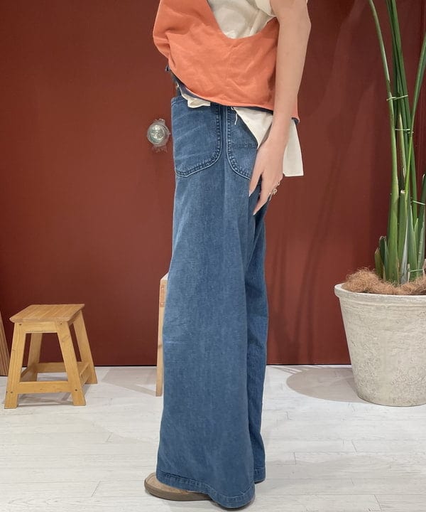 サカサイスズカさんの「BEAMS WOMEN｜BEAMS BOY / ポリエステルリネン ワークシャツ」を使ったコーディネート