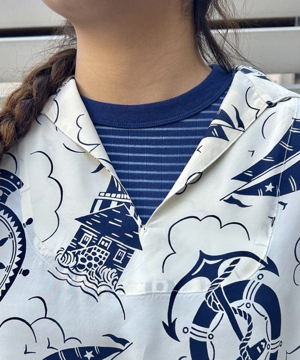 おとむさんの「BEAMS WOMEN｜ナバルボーダー ビッグ ボートネック カットソー」を使ったコーディネート