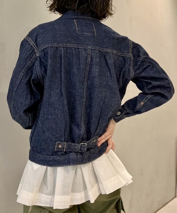 小原 もこさんの「BEAMS WOMEN｜orSlow × BEAMS BOY / 別注 Monroe Jacket Special」を使ったコーディネート