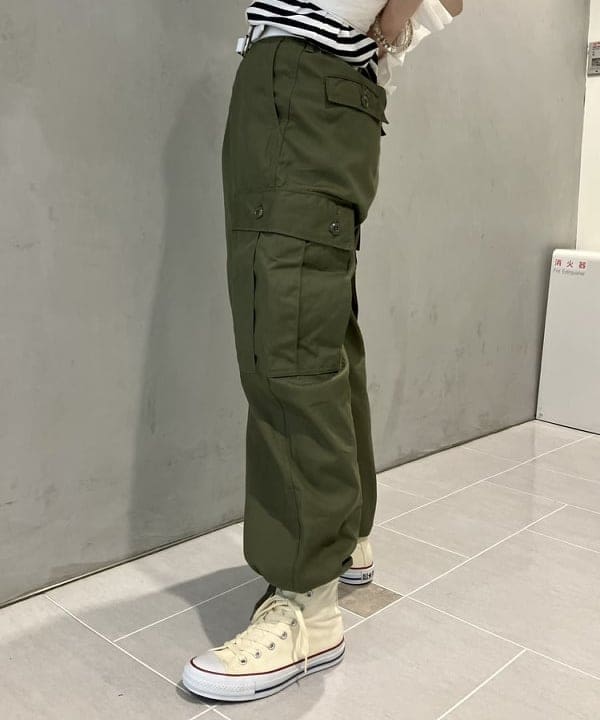 小原 もこさんの「BEAMS WOMEN｜orSlow × BEAMS BOY / 別注 Monroe Jacket Special」を使ったコーディネート