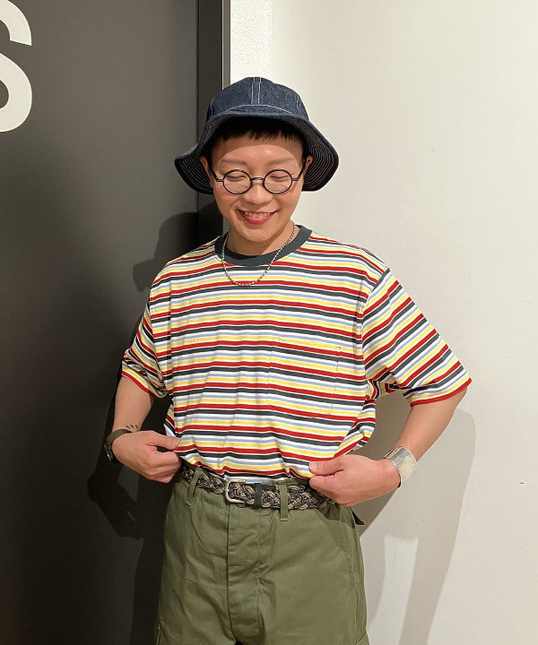 土田 達也さんの「BEAMS WOMEN｜【別注】BUZZ RICKSON'S / ポプリン アーミーパンツ」を使ったコーディネート