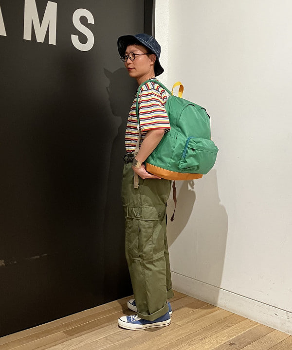 土田 達也さんの「BEAMS WOMEN｜【別注】BUZZ RICKSON'S / ポプリン アーミーパンツ」を使ったコーディネート