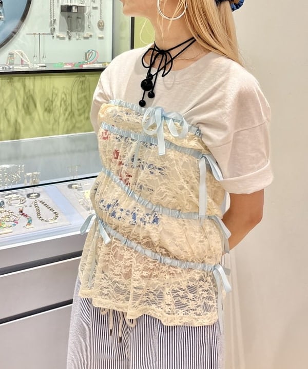 イトウミサキさんの「BEAMS WOMEN｜BEAMS BOY / SILVER925 0.8mm リング」を使ったコーディネート