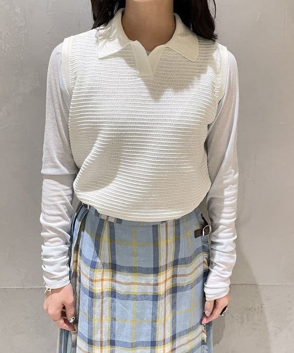 高木 菜央さんの「BEAMS WOMEN｜GIANNI CHIARINI / CAMILLA レザートートバッグ」を使ったコーディネート