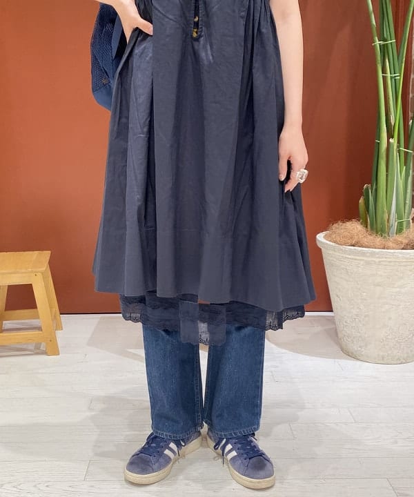 優意さんの「BEAMS WOMEN｜Healthknit × BEAMS BOY / ワッフル ボーダー Tシャツ」を使ったコーディネート