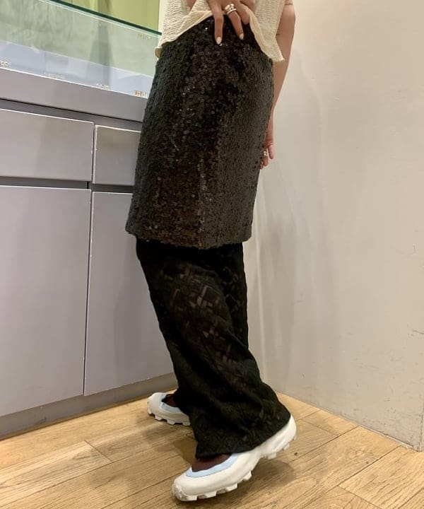 れいなさんの「BEAMS WOMEN｜Ray BEAMS / シャーリング メローシャツ」を使ったコーディネート