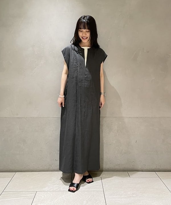高木 菜央さんの「BEAMS WOMEN｜ヘルシー ニットキャミソール .M」を使ったコーディネート