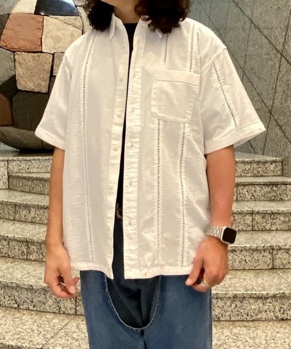 りくっしーさんの「BEAMS WOMEN｜BEAMS / リネン ベレー▲」を使ったコーディネート
