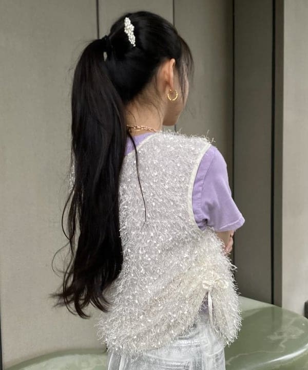 ayaさんの「BEAMS WOMEN｜箔プリント デニムパンツ」を使ったコーディネート