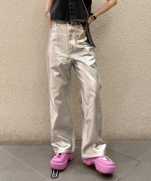 りかちょび/岸本梨佳さんの「BEAMS WOMEN｜FILA × Ray BEAMS / 別注 40-LOVE ポロシャツ」を使ったコーディネート