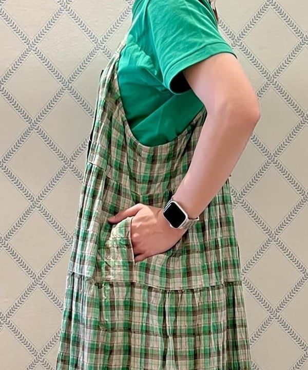 たぐみさんの「BEAMS WOMEN｜ボーイ ベーシック Tシャツ」を使ったコーディネート