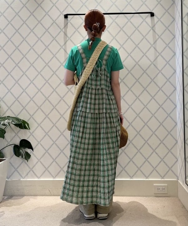 たぐみさんの「BEAMS WOMEN｜ボーイ ベーシック Tシャツ」を使ったコーディネート