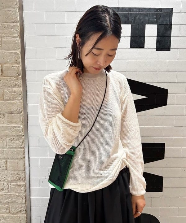 川口 恵さんの「BEAMS WOMEN｜STANDARD SUPPLY × bPr BEAMS / 別注 スリング パース」を使ったコーディネート