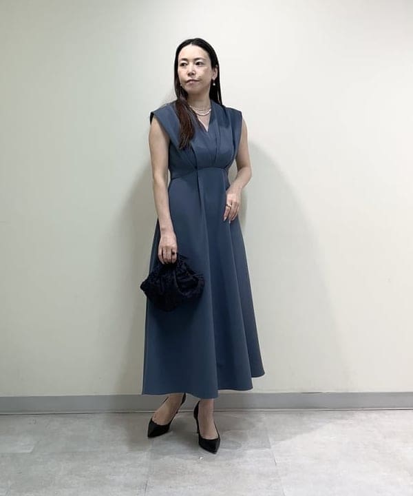 関 桂子さんの「BEAMS WOMEN｜PAPYRUS / Candy Wrapper レース ハンドバッグ M」を使ったコーディネート