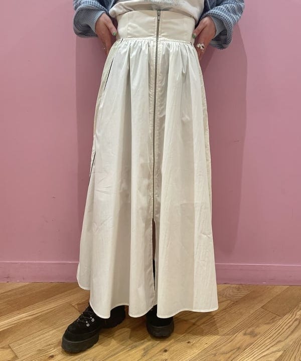 中江梨々香さんの「BEAMS WOMEN｜GOOD ROCK SPEED × Ray BEMAS / 別注 JOHNHOLMSTROM リンガーTシャツ」を使ったコーディネート