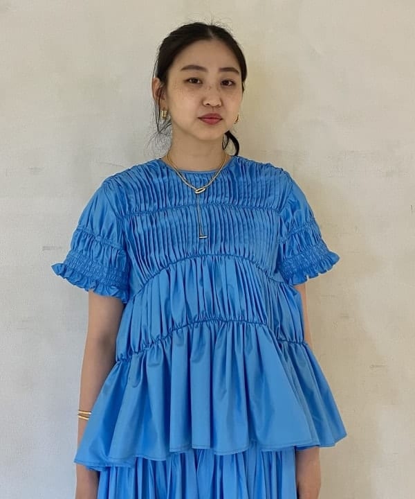 ayaさんの「BEAMS WOMEN｜Ray BEAMS / ダブル チェーン ラリエット ネックレス」を使ったコーディネート