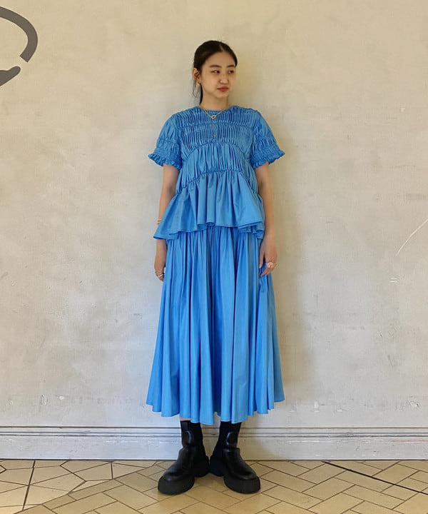 ayaさんの「BEAMS WOMEN｜Ray BEAMS / ダブル チェーン ラリエット ネックレス」を使ったコーディネート