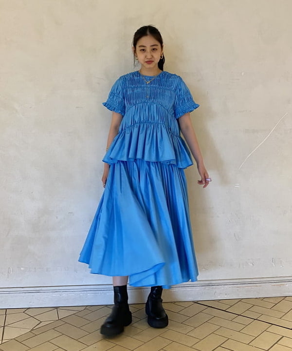 ayaさんの「BEAMS WOMEN｜Ray BEAMS / ダブル チェーン ラリエット ネックレス」を使ったコーディネート