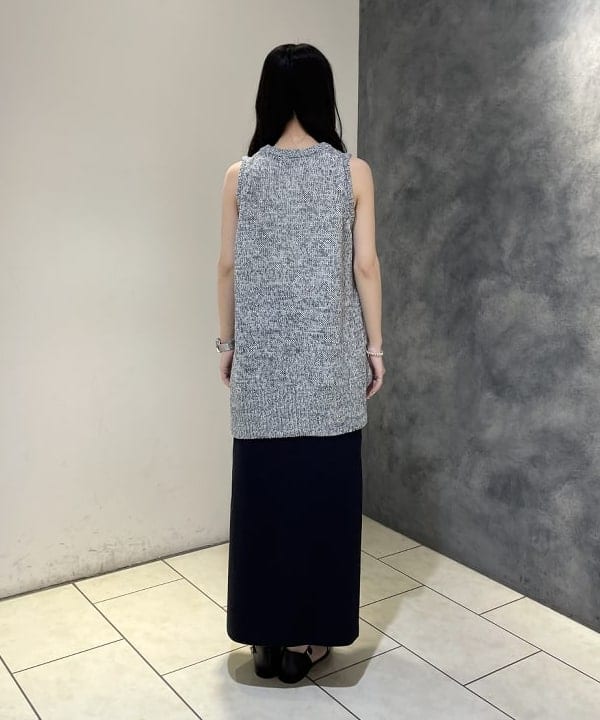 高木 菜央さんの「BEAMS WOMEN｜VIOLAd’ORO / SANDRO ラフィア 2WAY トートバッグ」を使ったコーディネート