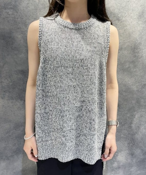 高木 菜央さんの「BEAMS WOMEN｜VIOLAd’ORO / SANDRO ラフィア 2WAY トートバッグ」を使ったコーディネート