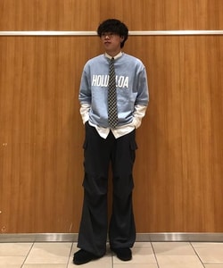 BEAMS（ビームス）ヴィンテージライク プリント スウェット