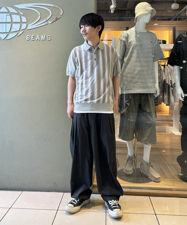 井上 隆司さんの「BEAMS WOMEN｜BEAMS / リブ タンクトップ」を使ったコーディネート