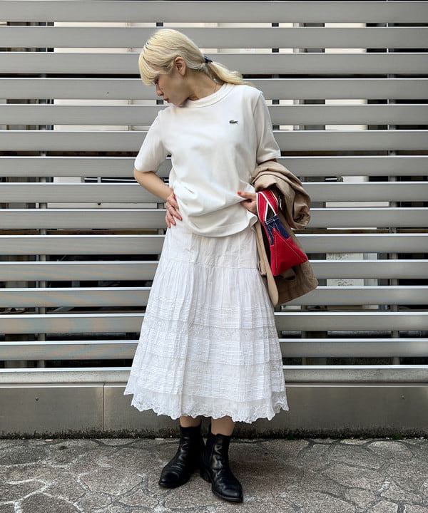 ナツハさんの「BEAMS WOMEN｜L.L.Bean / Deep Bottom Deluxe Boat and Tote S」を使ったコーディネート