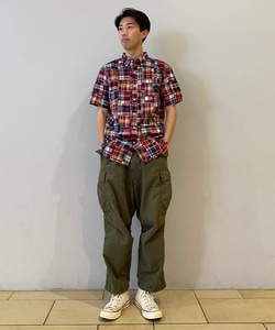 BEAMS PLUS（ビームス プラス）B.D. Patchwork Madras（シャツ