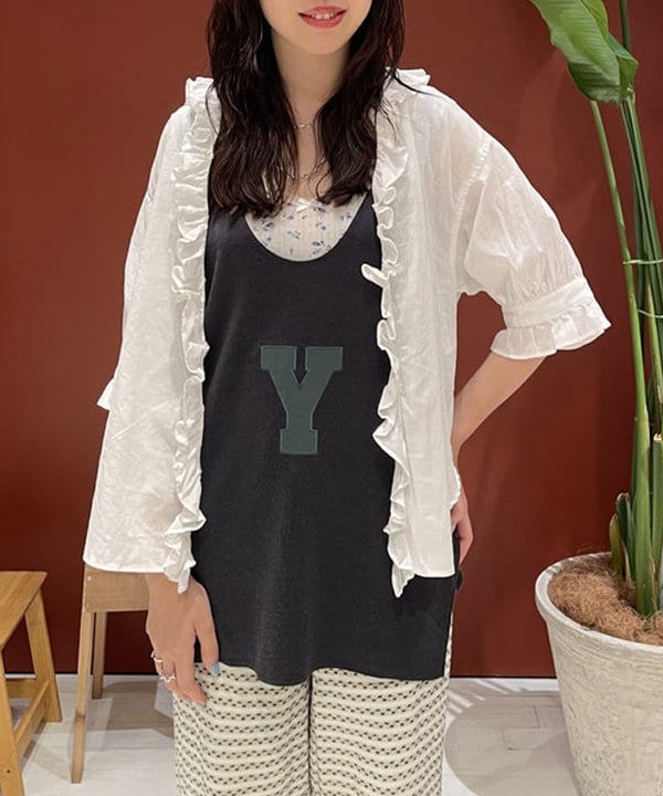 サカサイスズカさんの「BEAMS WOMEN｜ナンバリング タンク」を使ったコーディネート