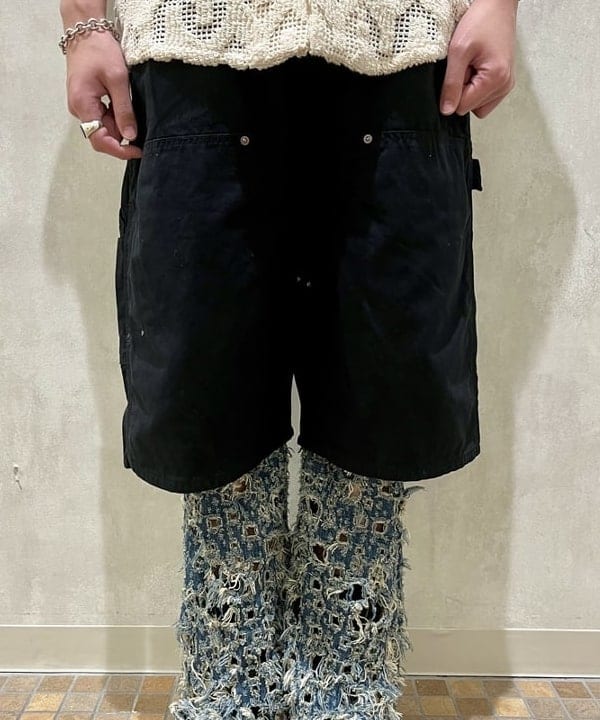 トラ吉さんの「BEAMS WOMEN｜BEAMS / ダブルニー ショートパンツ」を使ったコーディネート