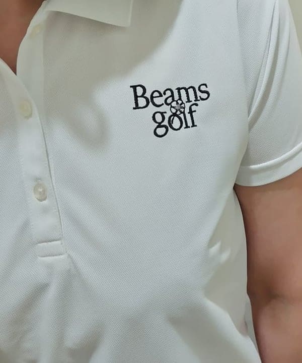 新品 BEAMSGOLF バック フラワー プリント ポロシャツ ビームス ゴルフ グランフロント大阪店（919039） スタイリング