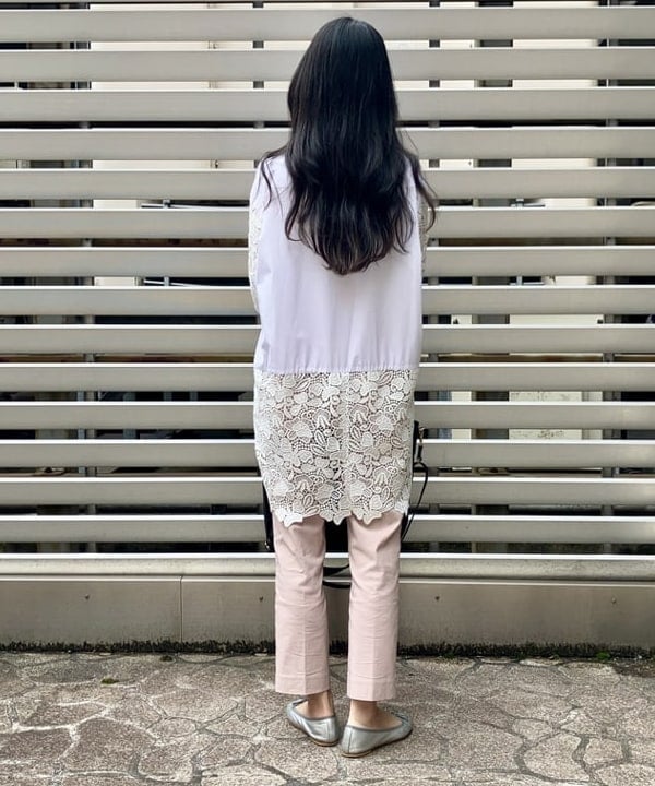 りえさんの「BEAMS WOMEN｜YOUNG&OLSEN / ショルダー トートバッグ M」を使ったコーディネート