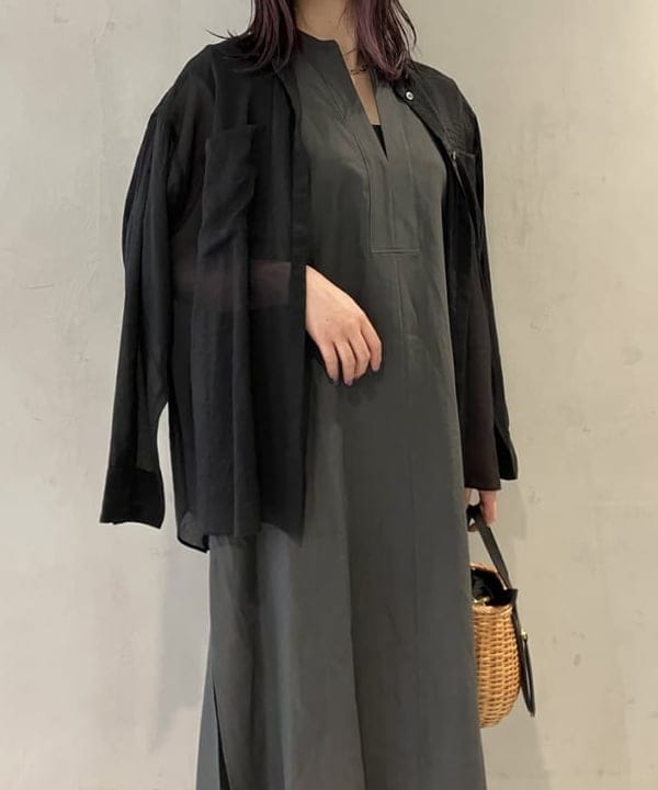 CHIHIROさんの「BEAMS WOMEN｜AK+1 / シアーシャツ」を使ったコーディネート