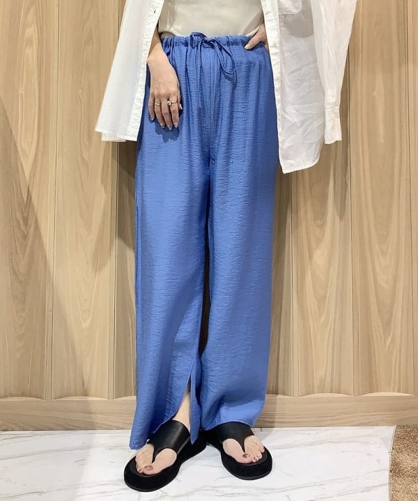 AONO SHIKAMAさんの「BEAMS WOMEN｜丸胴 テレコ タンクトップ」を使ったコーディネート